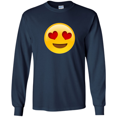 Emoji T Shirt Heart Eyes Love Smiley Tee t shirt T SHIRTS