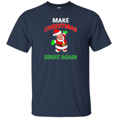 FUNNY MAKE CHRISTMAS GREAT AGAIN T-SHIRT Donald Trump 2016