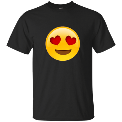 Emoji T Shirt Heart Eyes Love Smiley Tee t shirt T SHIRTS