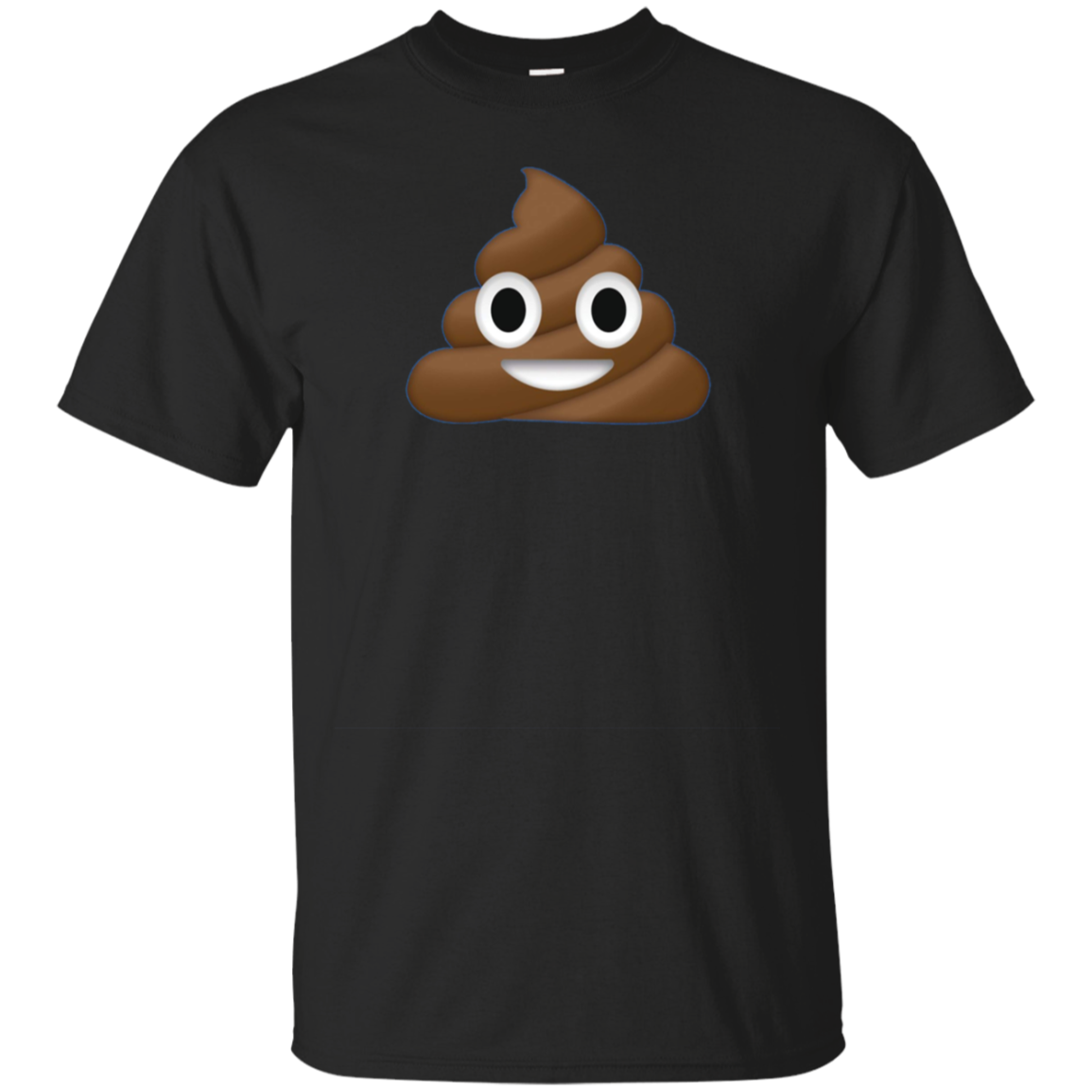 Emoji Poop Shirt ~ Novelty Funny t shirt for Men Women Kids