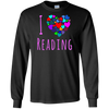 I Love Reading T Shirt - Heart Love Books Shirt Reading Club