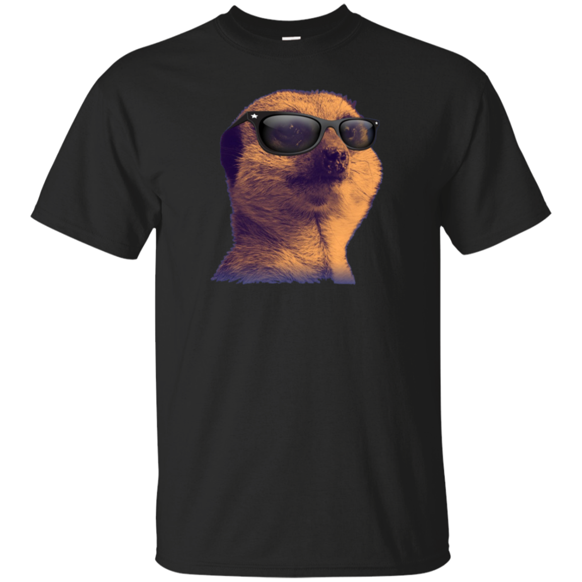 FUNNY MEERKAT SUNGLASSES T-SHIRT - Farm Animals or Zoo Gift