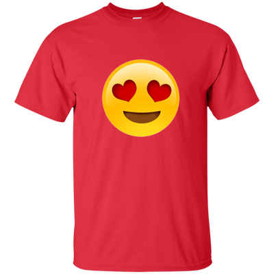 Emoji T Shirt Heart Eyes Love Smiley Tee t shirt T SHIRTS