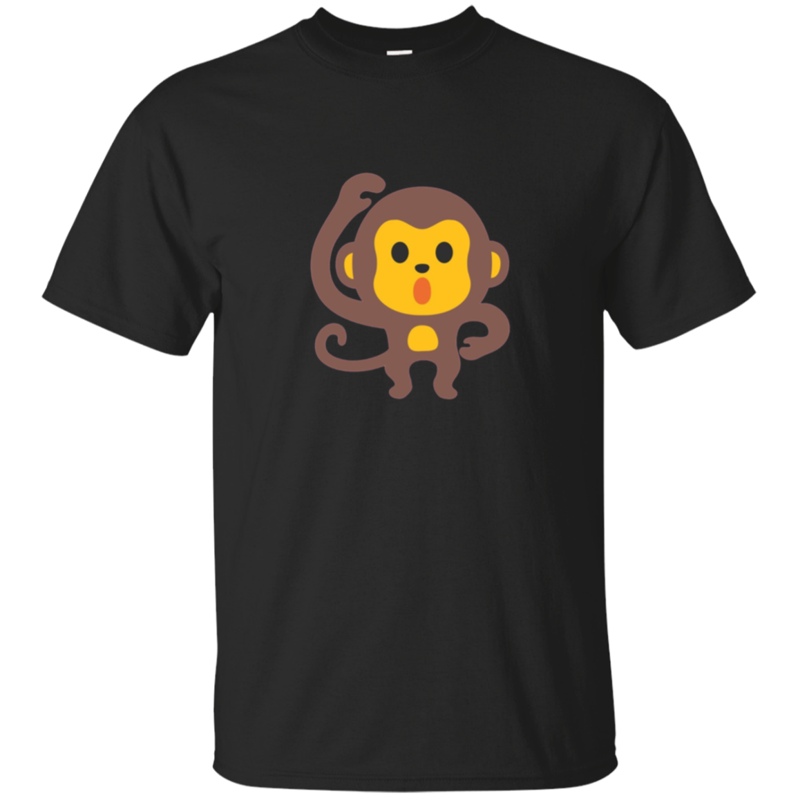 Emoji T Shirt Monkey Funny Tee tshirt T SHIRTS