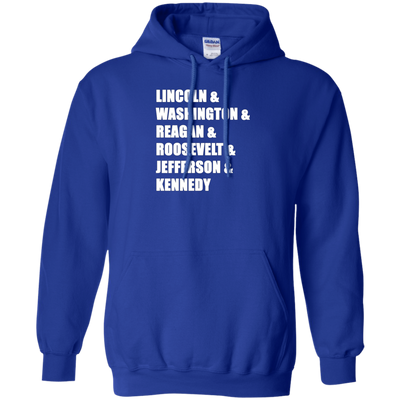 Lincoln Washington Reagan Roosevelt Jefferson Kennedy Shirt