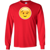 FACE EMOJI | WINK SMILING FLIRTING EMOJI T-TSHIRT