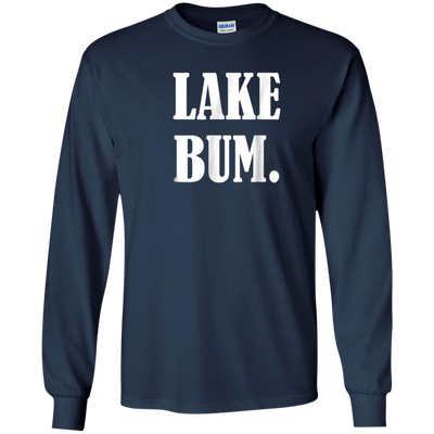 Lake Bum T Shirt Pretty Simple Original Best Seller Design