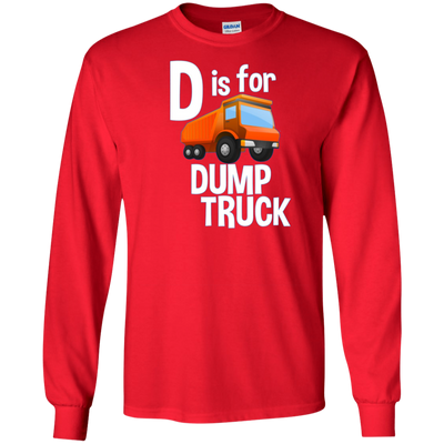 Dump Truck Shirts for Boys - D is for Dump Truck T-Shirt