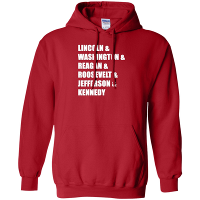 Lincoln Washington Reagan Roosevelt Jefferson Kennedy Shirt