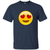 Emoji T Shirt Heart Eyes Love Smiley Tee t shirt T SHIRTS