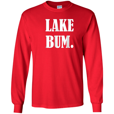 Lake Bum T Shirt Pretty Simple Original Best Seller Design