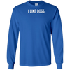 "I Like Dogs" T-Shirt for Dog Lovers