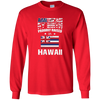 American By Birth Proudly Raised In Hawaii Flag Shirt