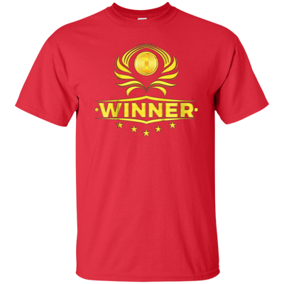 Gold Winner, Tshirt For 1st Place Champions And Winner