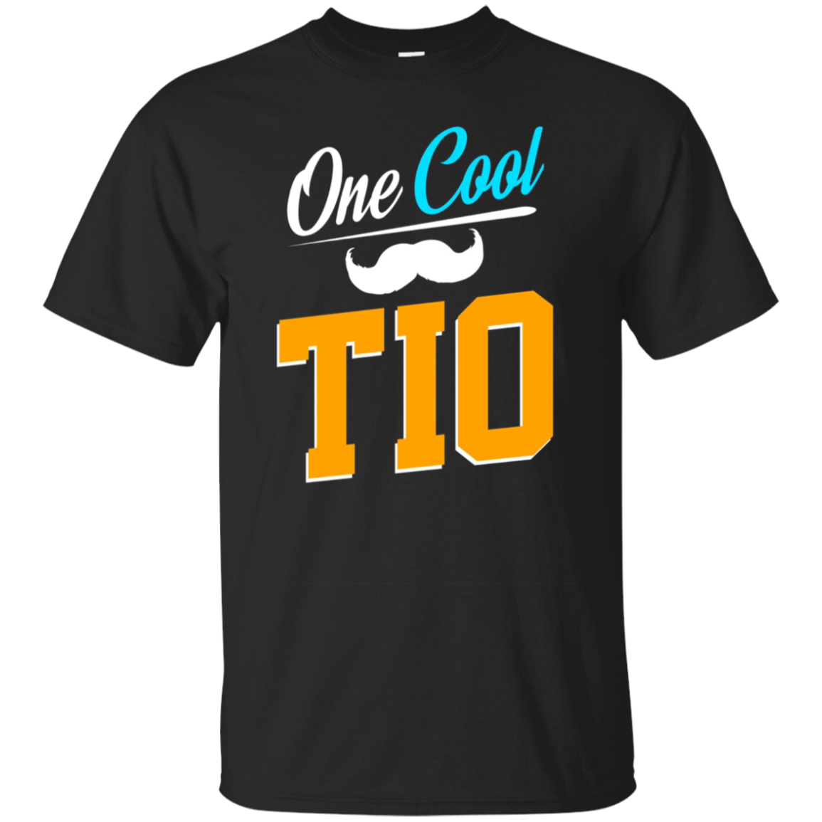 Funny One Cool Tio T-shirt Mustache Meme Quote Uncle Gift