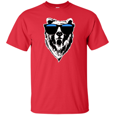 COOL BEAR SUNGLASSES T-SHIRT Funny Animal Lover Zoo Gift