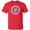 Captain Pi Superhero Shield Shirt for Math Geeks and Nerds