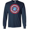 Captain Pi Superhero Shield Shirt for Math Geeks and Nerds