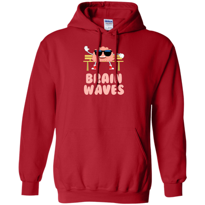 Funny Brain Waves T-shirt Science School Teacher Geek Nerd