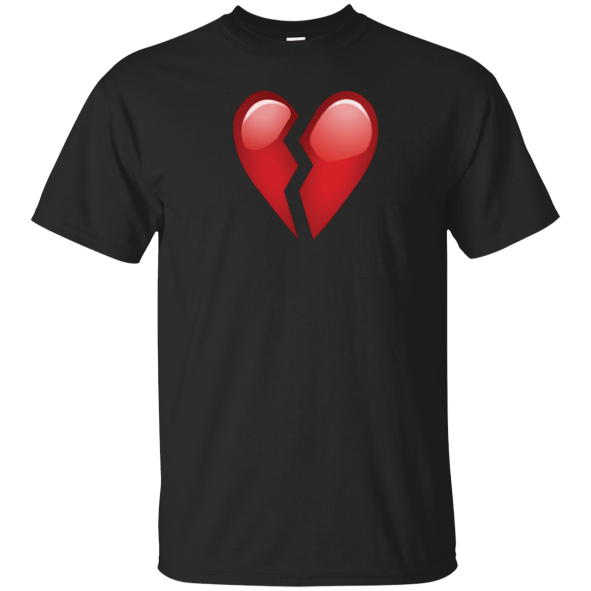 Broken Heart T Shirt Broken Heart Date Love Emoji Tee Shirt