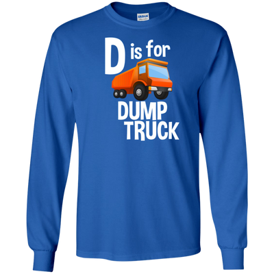 Dump Truck Shirts for Boys - D is for Dump Truck T-Shirt