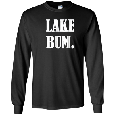 Lake Bum T Shirt Pretty Simple Original Best Seller Design