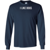 "I Like Dogs" T-Shirt for Dog Lovers