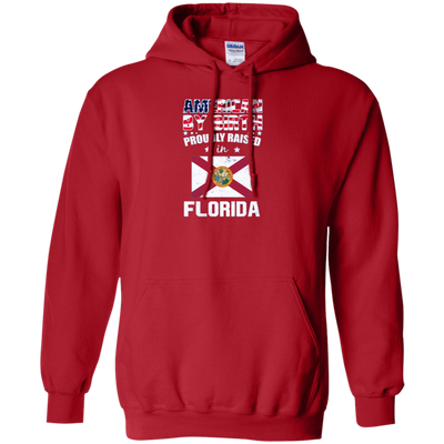 American By Birth Proudly Raised In Florida Flag Shirt