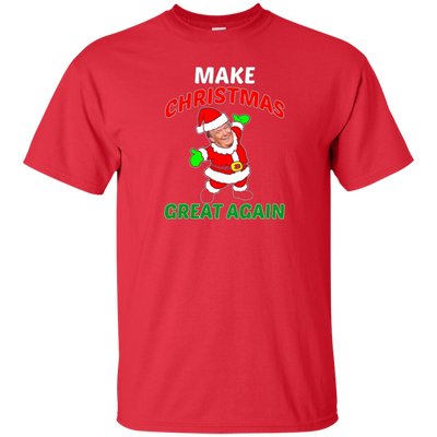 FUNNY MAKE CHRISTMAS GREAT AGAIN T-SHIRT Donald Trump 2016