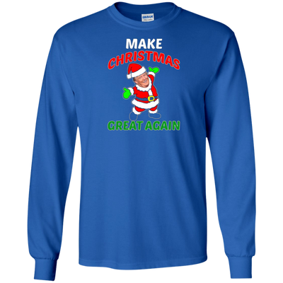 FUNNY MAKE CHRISTMAS GREAT AGAIN T-SHIRT Donald Trump 2016