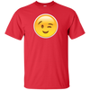 FACE EMOJI | WINK SMILING FLIRTING EMOJI T-TSHIRT