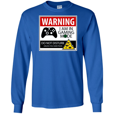 Warning I Am In Gaming Mode Funny Birthday Gift For Gamers