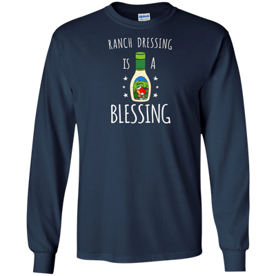 Ranch Dressing Is A Blessing Tshirt - Cool Vegetarian Vegan