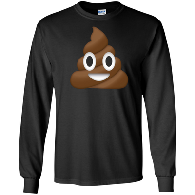 Emoji Poop T Shirt Novelty Funny for Men Women Kids