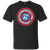 Captain Pi Superhero Shield Shirt for Math Geeks and Nerds