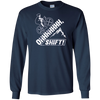 Oh Shift Bicycle Bike Rider Funny Tee Shirt