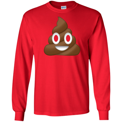 Emoji Poop T Shirt Novelty Funny for Men Women Kids