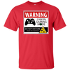 Warning I Am In Gaming Mode Funny Birthday Gift For Gamers