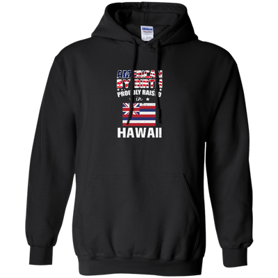 American By Birth Proudly Raised In Hawaii Flag Shirt