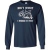 Don't Worry I Huged It First T-Shirt Funny Logger Quote Gift