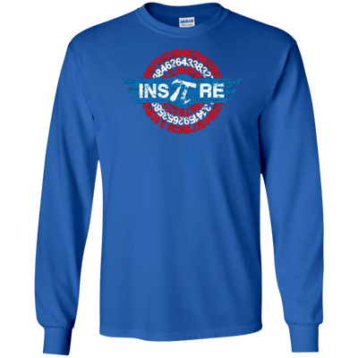 insPIre Pi Superhero Shield Math Teacher, Geek & Nerd Shirt