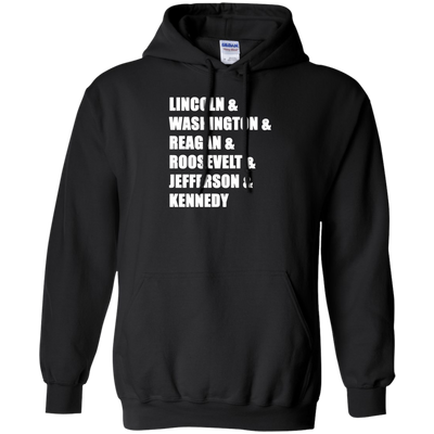 Lincoln Washington Reagan Roosevelt Jefferson Kennedy Shirt