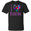 I Love Reading T Shirt - Heart Love Books Shirt Reading Club