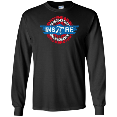 insPIre Pi Superhero Shield Math Teacher, Geek & Nerd Shirt