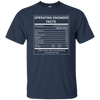 Operating Engineer Facts Funny Tshirt Gift For Men/Women