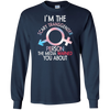 Funny Im The Scary Transgender Person T-shirt Bi Gay Pride