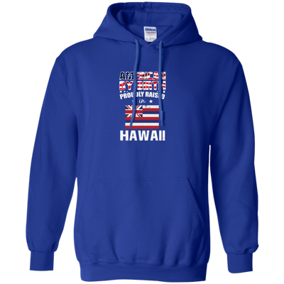 American By Birth Proudly Raised In Hawaii Flag Shirt