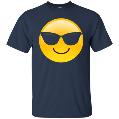 Emoji T Shirt Shades Smiley Cool Tee Tshirt