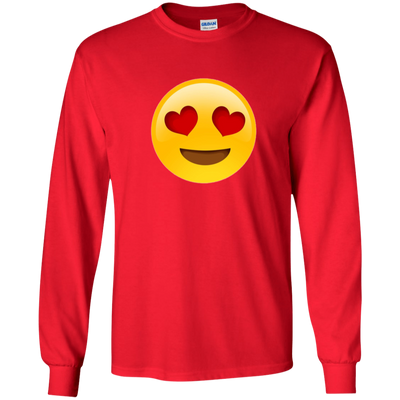 Emoji T Shirt Heart Eyes Love Smiley Tee t shirt T SHIRTS