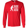 Bigfoot Sasquatch Shirt - Dude I'm Right Here - Funny